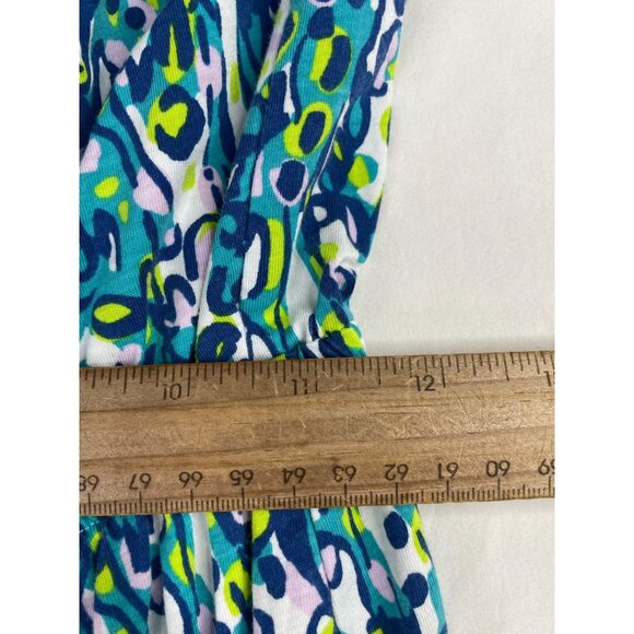 Lilly Pulitzer Windsor Sea Blue Strapless Dress size Small Blue/Green - Picture 6 of 7